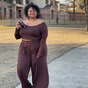 🤎FashionNova Curve 2pc Set🤎